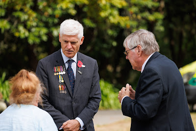 Photo from the Anzac Day 2025 Civic Service held at Memorial Park in Hamilton, Waikato, New Zealand on Friday, 25 April, 2025. Photography by Mike Walen / KeyImagery Photography. Copyright: © 2025 Hamilton City Council.