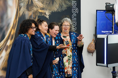 Photo from the TWoA Waiariki 2025 Graduation (Kawerau), held at the Rautahi Marae in Kawerau, Bay of Plenty, New Zealand on Friday, 16 May, 2025. Photo: Mike Walen / KeyImagery Photography. Copyright: © 2025 Te Wānanga o Aotearoa.
