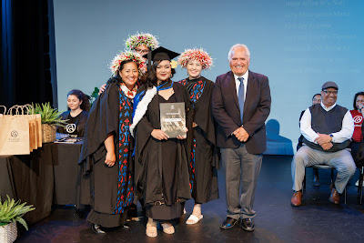 Photo from Ceremony 3 of the TWoA Tāmaki Makaurau 2025 Graduations (March 2025) held at the Mangere Arts Centre in Auckland, New Zealand on Wednesday, 12 March, 2025. Photo by Mike Walen / KeyImagery Photography. Copyright: © 2025 Te Wānanga o Aotearoa.