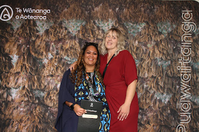 Booth photo from the TWoA Waiariki 2023 Graduations (Whakatāne), held at the Baptist Church, Whakatāne, Bay of Plenty, New Zealand on Wednesday, 17 May, 2023. Photo: Mike Walen / KeyImagery Photography. Copyright: © Te Wānanga o Aotearoa.