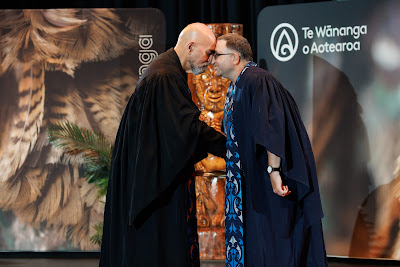 Photo from the TWoA Whirikoka 2024 Graduation (Gisborne), held at the War Memorial Theatre, Gisborne, East Coast, New Zealand on Wednesday 10 April, 2024. Photo by Mike Walen / KeyImagery Photography. Copyright: © Te Wānanga o Aotearoa.