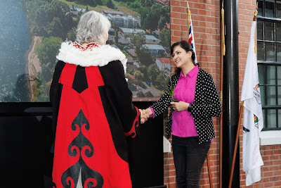 Photo from the HCC NZ Citizenship Ceremony 1 (Morning) held at The Atrium, Wintec/Te Pukenga, Hamilton, Waikato, New Zealand at 10:00am on Monday, 15 April, 2024. Photo: Mike Walen / KeyImagery Photography. Copyright: © Hamilton City Council.