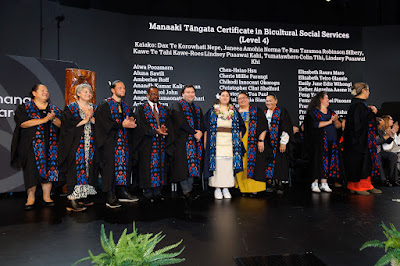 Photo from the TWoA Tāmaki Makaurau 2024 Graduations (Ceremony 4 @ 7pm), held at Church Unlimited, Glendene, Auckland, New Zealand on Tuesday, 25 June, 2024. Photo: Mike Walen / KeyImagery Photography. Copyright: © Te Wānanga o Aotearoa.