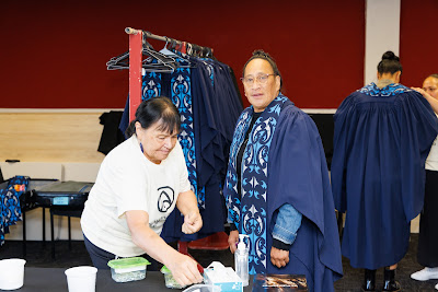 Photo from the TWoA Waiariki 2025 Graduation (Kawerau), held at the Rautahi Marae in Kawerau, Bay of Plenty, New Zealand on Friday, 16 May, 2025. Photo: Mike Walen / KeyImagery Photography. Copyright: © 2025 Te Wānanga o Aotearoa.