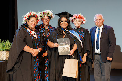 Photo from Ceremony 3 of the TWoA Tāmaki Makaurau 2025 Graduations (March 2025) held at the Mangere Arts Centre in Auckland, New Zealand on Wednesday, 12 March, 2025. Photo by Mike Walen / KeyImagery Photography. Copyright: © 2025 Te Wānanga o Aotearoa.