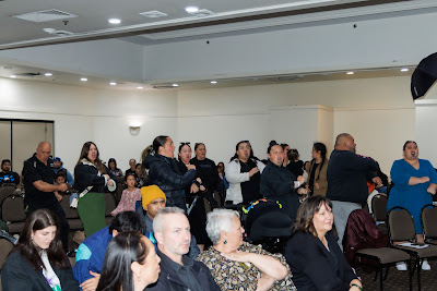 Photo from the TWoA Waiariki 2024 Graduation (Rotorua), held at The Distinction Hotel, Rotorua, Bay aof Plenty, New Zealand on Friday, 10 May, 2024. Photo: Mike Walen / KeyImagery Photography. Copyright: © Te Wānanga o Aotearoa.