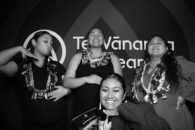 Booth photo from the TWoA Te Tai Tokerau (Kaitaia) 2025 Graduation held at Te Kura Kaupapa Maori o Pukemiro in Kaitaia, Northland, New Zealand on Monday, 14 April, 2025. Photo by InstaBooth / KeyImagery Photography. Copyright: © 2025 Te Wānanga o Aotearoa.
