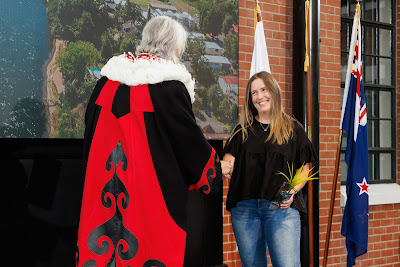 Photo from the HCC NZ Citizenship Ceremony 1 (Morning) held at The Atrium, Wintec/Te Pukenga, Hamilton, Waikato, New Zealand at 10:00am on Monday, 11 March, 2024. Photo: Mike Walen / KeyImagery Photography. Copyright: © Hamilton City Council.