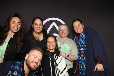 Photo from the TWoA Tāmaki Makaurau 2023 Graduations (Ceremony 4 @ 10am), held at the Due Drop Events Centre, Manukau, Auckland, New Zealand on Thursday, 8 June, 2023. Photo: InstaBooth by KeyImagery Photography. Copyright: © Te Wānanga o Aotearoa.
