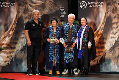Photo from the TWoA Whirikoka 2024 Graduation (Gisborne), held at the War Memorial Theatre, Gisborne, East Coast, New Zealand on Wednesday 10 April, 2024. Photo by Mike Walen / KeyImagery Photography. Copyright: © Te Wānanga o Aotearoa.