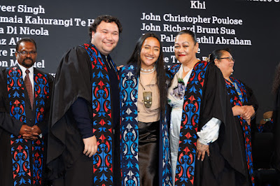 Photo from the TWoA Tāmaki Makaurau 2024 Graduations (Ceremony 4 @ 7pm), held at Church Unlimited, Glendene, Auckland, New Zealand on Tuesday, 25 June, 2024. Photo: Mike Walen / KeyImagery Photography. Copyright: © Te Wānanga o Aotearoa.