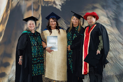 Photo from the TWoA Waiariki 2024 Graduation (Rotorua), held at The Distinction Hotel, Rotorua, Bay aof Plenty, New Zealand on Friday, 10 May, 2024. Photo: Mike Walen / KeyImagery Photography. Copyright: © Te Wānanga o Aotearoa.
