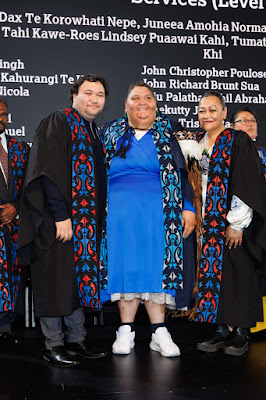 Photo from the TWoA Tāmaki Makaurau 2024 Graduations (Ceremony 4 @ 7pm), held at Church Unlimited, Glendene, Auckland, New Zealand on Tuesday, 25 June, 2024. Photo: Mike Walen / KeyImagery Photography. Copyright: © Te Wānanga o Aotearoa.