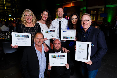 Photo from the Holiday Parks Association of New Zealand 2018 Awards Dinner held at Wintec Atrium, Hamilton, New Zealand. Taken: Wednesday, 25 July 2018. Photography: Mike Walen / KeyImagery Photography. Copyright: © Holiday Parks Association of New Zealand.