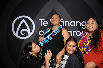 Booth photo from the TWoA Te Tai Tokerau (Kaitaia) 2025 Graduation held at Te Kura Kaupapa Maori o Pukemiro in Kaitaia, Northland, New Zealand on Monday, 14 April, 2025. Photo by InstaBooth / KeyImagery Photography. Copyright: © 2025 Te Wānanga o Aotearoa.