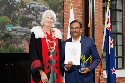 Photo from the HCC NZ Citizenship Ceremony 1 (Morning) held at The Atrium, Wintec/Te Pukenga, Hamilton, Waikato, New Zealand at 10:00am on Monday, 11 March, 2024. Photo: Mike Walen / KeyImagery Photography. Copyright: © Hamilton City Council.