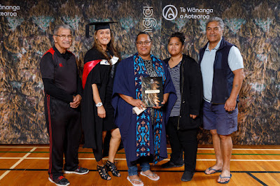 Photo from the TWoA Tainui 2019 Graduations (Ceremony 2),  held at Hamilton Boys' High School, Hamilton, New Zealand. Taken: Wednesday 17 April 2019. Photo: Mike Walen / KeyImagery Photography. Copyright: © Te Wānanga o Aotearoa.