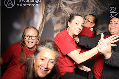 Booth photo from the TWoA Tainui 2025 Graduations (Ceremony 3 @ 10am) held at Claudelands Event Centre in Hamilton, Waikato, New Zealand on Wednesday, 30 April, 2025. Photography by InstaBooth / KeyImagery Photography. Copyright: © 2025 Te Wānanga o Aotearoa.
