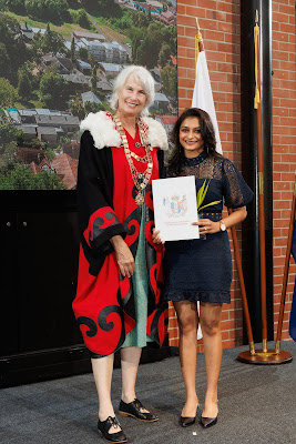 Photo from the HCC NZ Citizenship Ceremony 1 (Morning) held at The Atrium, Wintec/Te Pukenga, Hamilton, Waikato, New Zealand at 10:00am on Monday, 11 March, 2024. Photo: Mike Walen / KeyImagery Photography. Copyright: © Hamilton City Council.