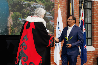 Photo from the HCC NZ Citizenship Ceremony 1 (Morning) held at The Atrium, Wintec/Te Pukenga, Hamilton, Waikato, New Zealand at 10:00am on Monday, 11 March, 2024. Photo: Mike Walen / KeyImagery Photography. Copyright: © Hamilton City Council.