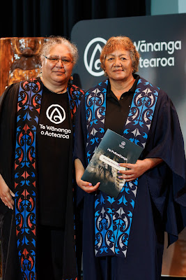 Photo from the TWoA Whirikoka 2024 Graduation (Gisborne), held at the War Memorial Theatre, Gisborne, East Coast, New Zealand on Wednesday 10 April, 2024. Photo by Mike Walen / KeyImagery Photography. Copyright: © Te Wānanga o Aotearoa.