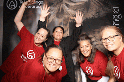 Booth photo from the TWoA Tainui 2025 Graduations (Ceremony 3 @ 10am) held at Claudelands Event Centre in Hamilton, Waikato, New Zealand on Wednesday, 30 April, 2025. Photography by InstaBooth / KeyImagery Photography. Copyright: © 2025 Te Wānanga o Aotearoa.