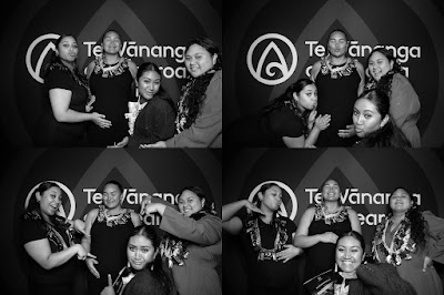 Booth photo from the TWoA Te Tai Tokerau (Kaitaia) 2025 Graduation held at Te Kura Kaupapa Maori o Pukemiro in Kaitaia, Northland, New Zealand on Monday, 14 April, 2025. Photo by InstaBooth / KeyImagery Photography. Copyright: © 2025 Te Wānanga o Aotearoa.