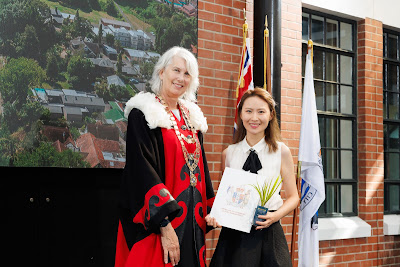 Photo from the HCC NZ Citizenship Ceremony (Morning) held in The Atrium, Wintec/Te Pukenga, Hamilton, Waikato, New Zealand at 10:00am on Monday, 12 February, 2024. Photo: Mike Walen / KeyImagery Photography. Copyright: © Hamilton City Council.