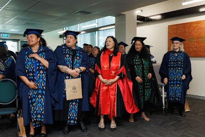 Photo from the TWoA Tainui 2022 Graduations (Mangakotukutuku), held at the Mangakotukutuku Campus, Hamilton, Waikato, New Zealand. Taken: Friday 9 September, 2022. Photo: Mike Walen / KeyImagery Photography. Copyright: © Te Wananga o Aotearoa.