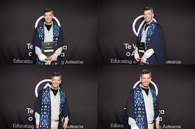 Photo from the TWoA Tāmaki Makaurau 2023 Graduations (Ceremony 5 @ 3pm), held at the Due Drop Events Centre, Manukau, Auckland, New Zealand on Thursday, 8 June, 2023. Photo: InstaBooth by KeyImagery Photography. Copyright: © Te Wānanga o Aotearoa.