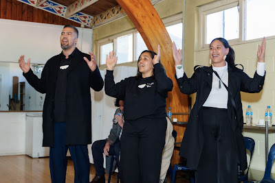 Photo from the TWoA Waiariki 2024 Graduation (Kawerau), held at Rautahi Marae in Kawerau, Bay of Plenty, New Zealand on Friday, 17 May, 2024. Photo: Mike Walen / KeyImagery Photography. Copyright: © Te Wānanga o Aotearoa.