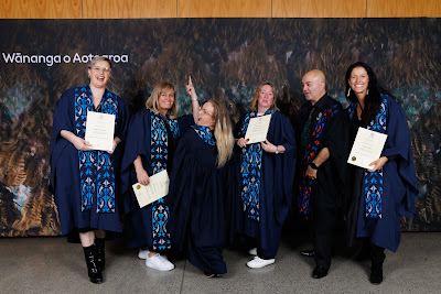 Photo from the TWoA Tāmaki Makaurau 2023 Graduations (Ceremony 5 @ 3pm), held at the Due Drop Events Centre, Manukau, Auckland, New Zealand on Thursday, 8 June, 2023. Photo: Mike Walen / KeyImagery Photography. Copyright: © Te Wānanga o Aotearoa.