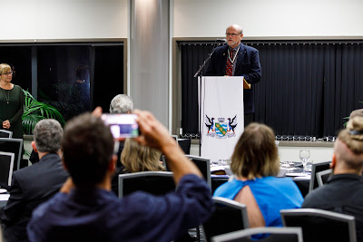 Photo from the 2021 Civic Awards held at Waikato Stadium, Hamilton, New Zealand. Taken: Thursday 8 April 2021.  Photo: Mike Walen / KeyImagery Photography. Copyright: © Hamilton City Council.