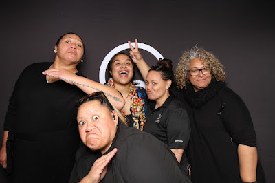 Photo from the TWoA Tāmaki Makaurau 2023 Graduations (Ceremony 5 @ 3pm), held at the Due Drop Events Centre, Manukau, Auckland, New Zealand on Thursday, 8 June, 2023. Photo: InstaBooth by KeyImagery Photography. Copyright: © Te Wānanga o Aotearoa.