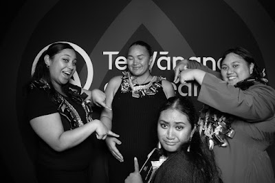 Booth photo from the TWoA Te Tai Tokerau (Kaitaia) 2025 Graduation held at Te Kura Kaupapa Maori o Pukemiro in Kaitaia, Northland, New Zealand on Monday, 14 April, 2025. Photo by InstaBooth / KeyImagery Photography. Copyright: © 2025 Te Wānanga o Aotearoa.