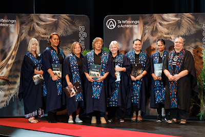 Photo from the TWoA Whirikoka 2024 Graduation (Gisborne), held at the War Memorial Theatre, Gisborne, East Coast, New Zealand on Wednesday 10 April, 2024. Photo by Mike Walen / KeyImagery Photography. Copyright: © Te Wānanga o Aotearoa.