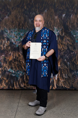Photo from the TWoA Tāmaki Makaurau 2023 Graduations (Ceremony 5 @ 3pm), held at the Due Drop Events Centre, Manukau, Auckland, New Zealand on Thursday, 8 June, 2023. Photo: Mike Walen / KeyImagery Photography. Copyright: © Te Wānanga o Aotearoa.
