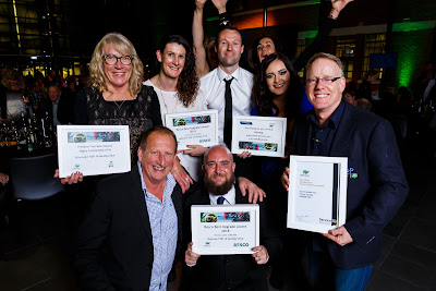 Photo from the Holiday Parks Association of New Zealand 2018 Awards Dinner held at Wintec Atrium, Hamilton, New Zealand. Taken: Wednesday, 25 July 2018. Photography: Mike Walen / KeyImagery Photography. Copyright: © Holiday Parks Association of New Zealand.