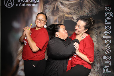 Booth photo from the TWoA Tainui 2025 Graduations (Ceremony 3 @ 10am) held at Claudelands Event Centre in Hamilton, Waikato, New Zealand on Wednesday, 30 April, 2025. Photography by InstaBooth / KeyImagery Photography. Copyright: © 2025 Te Wānanga o Aotearoa.