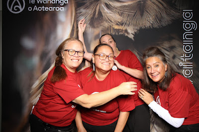 Booth photo from the TWoA Tainui 2025 Graduations (Ceremony 3 @ 10am) held at Claudelands Event Centre in Hamilton, Waikato, New Zealand on Wednesday, 30 April, 2025. Photography by InstaBooth / KeyImagery Photography. Copyright: © 2025 Te Wānanga o Aotearoa.
