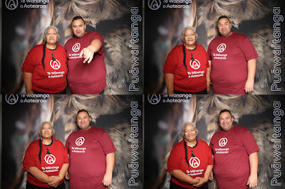 Booth photo from the TWoA Tainui 2025 Graduations (Ceremony 3 @ 10am) held at Claudelands Event Centre in Hamilton, Waikato, New Zealand on Wednesday, 30 April, 2025. Photography by InstaBooth / KeyImagery Photography. Copyright: © 2025 Te Wānanga o Aotearoa.