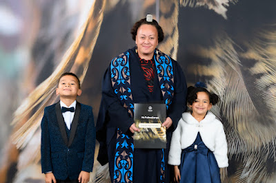 Photo from the TWoA Tāmaki Makaurau 2024 Graduations (Ceremony 2 @ 7pm), held at Church Unlimited, Glendene, Auckland, New Zealand on Monday, 24 June, 2024. Photo: Alick Saunders for KeyImagery Photography. Copyright: © Te Wānanga o Aotearoa.