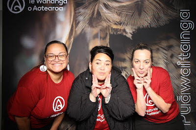 Booth photo from the TWoA Tainui 2025 Graduations (Ceremony 3 @ 10am) held at Claudelands Event Centre in Hamilton, Waikato, New Zealand on Wednesday, 30 April, 2025. Photography by InstaBooth / KeyImagery Photography. Copyright: © 2025 Te Wānanga o Aotearoa.