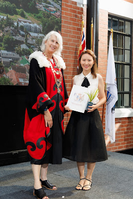 Photo from the HCC NZ Citizenship Ceremony (Morning) held in The Atrium, Wintec/Te Pukenga, Hamilton, Waikato, New Zealand at 10:00am on Monday, 12 February, 2024. Photo: Mike Walen / KeyImagery Photography. Copyright: © Hamilton City Council.