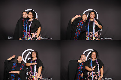 Photo from the TWoA Tāmaki Makaurau 2023 Graduations (Ceremony 5 @ 3pm), held at the Due Drop Events Centre, Manukau, Auckland, New Zealand on Thursday, 8 June, 2023. Photo: InstaBooth by KeyImagery Photography. Copyright: © Te Wānanga o Aotearoa.
