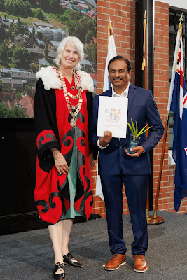 Photo from the HCC NZ Citizenship Ceremony 1 (Morning) held at The Atrium, Wintec/Te Pukenga, Hamilton, Waikato, New Zealand at 10:00am on Monday, 11 March, 2024. Photo: Mike Walen / KeyImagery Photography. Copyright: © Hamilton City Council.