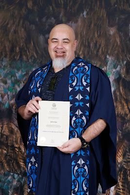 Photo from the TWoA Tāmaki Makaurau 2023 Graduations (Ceremony 5 @ 3pm), held at the Due Drop Events Centre, Manukau, Auckland, New Zealand on Thursday, 8 June, 2023. Photo: Mike Walen / KeyImagery Photography. Copyright: © Te Wānanga o Aotearoa.