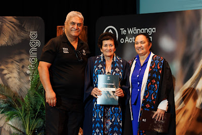 Photo from the TWoA Whirikoka 2024 Graduation (Gisborne), held at the War Memorial Theatre, Gisborne, East Coast, New Zealand on Wednesday 10 April, 2024. Photo by Mike Walen / KeyImagery Photography. Copyright: © Te Wānanga o Aotearoa.