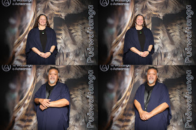 Booth photo from the TWoA Tainui 2025 Graduations (Ceremony 1 @ 10am) held at Claudelands Event Centre in Hamilton, Waikato, New Zealand on Tuesday, 29 April, 2025. Photography by InstaBooth / KeyImagery Photography. Copyright: © 2025 Te Wānanga o Aotearoa.