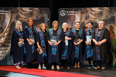 Photo from the TWoA Whirikoka 2024 Graduation (Gisborne), held at the War Memorial Theatre, Gisborne, East Coast, New Zealand on Wednesday 10 April, 2024. Photo by Mike Walen / KeyImagery Photography. Copyright: © Te Wānanga o Aotearoa.